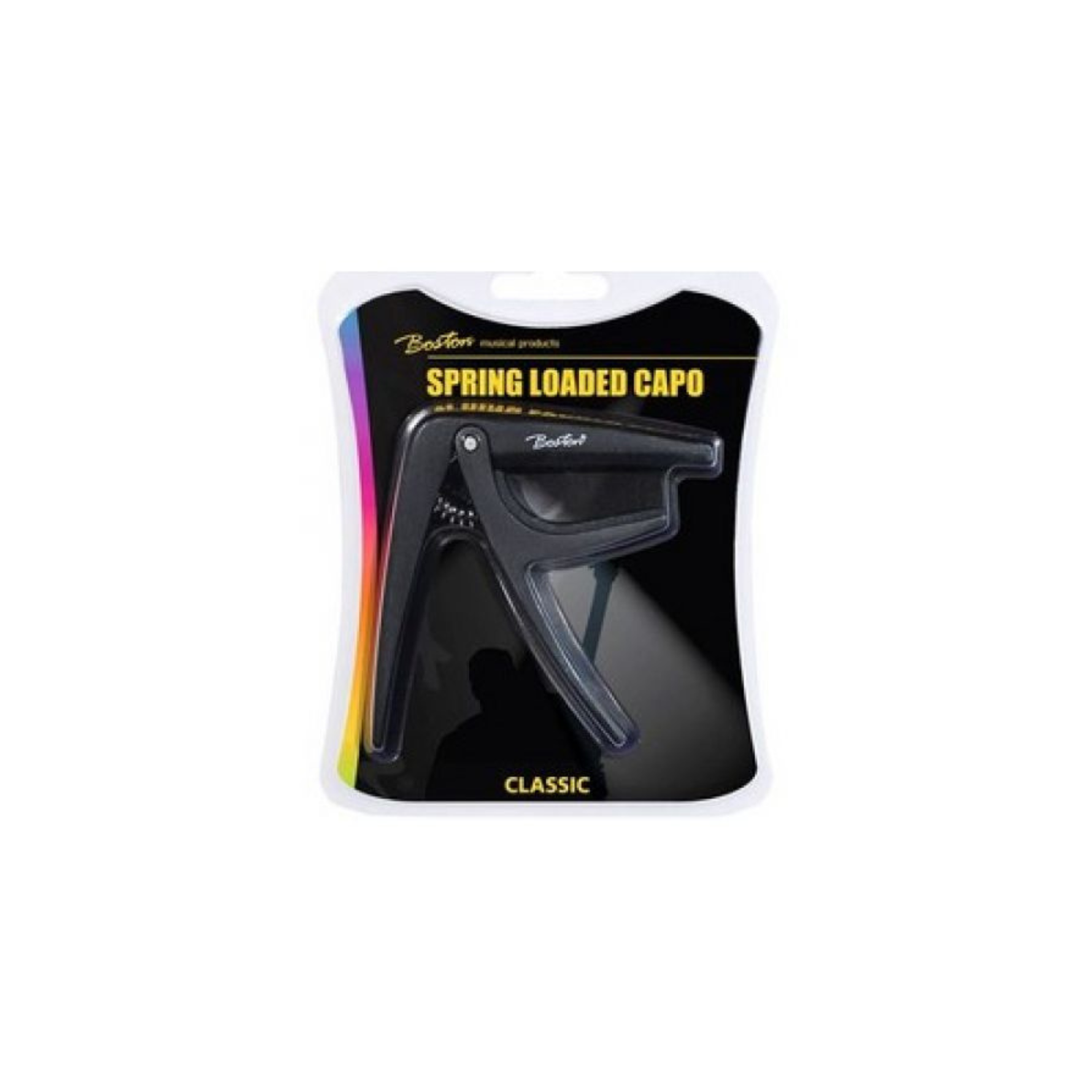 Boston Classical Guitar Capo, BC-86-BK