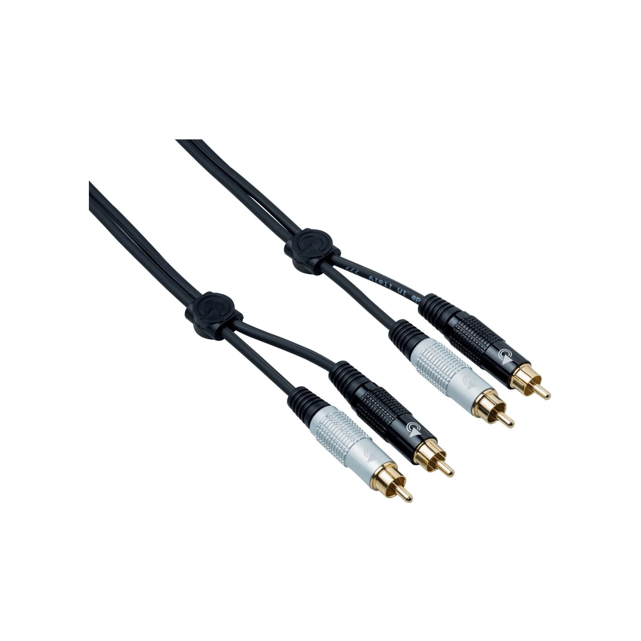 Bespeco EA2R150 2x RCA to 2x RCA Cable, 1.5m