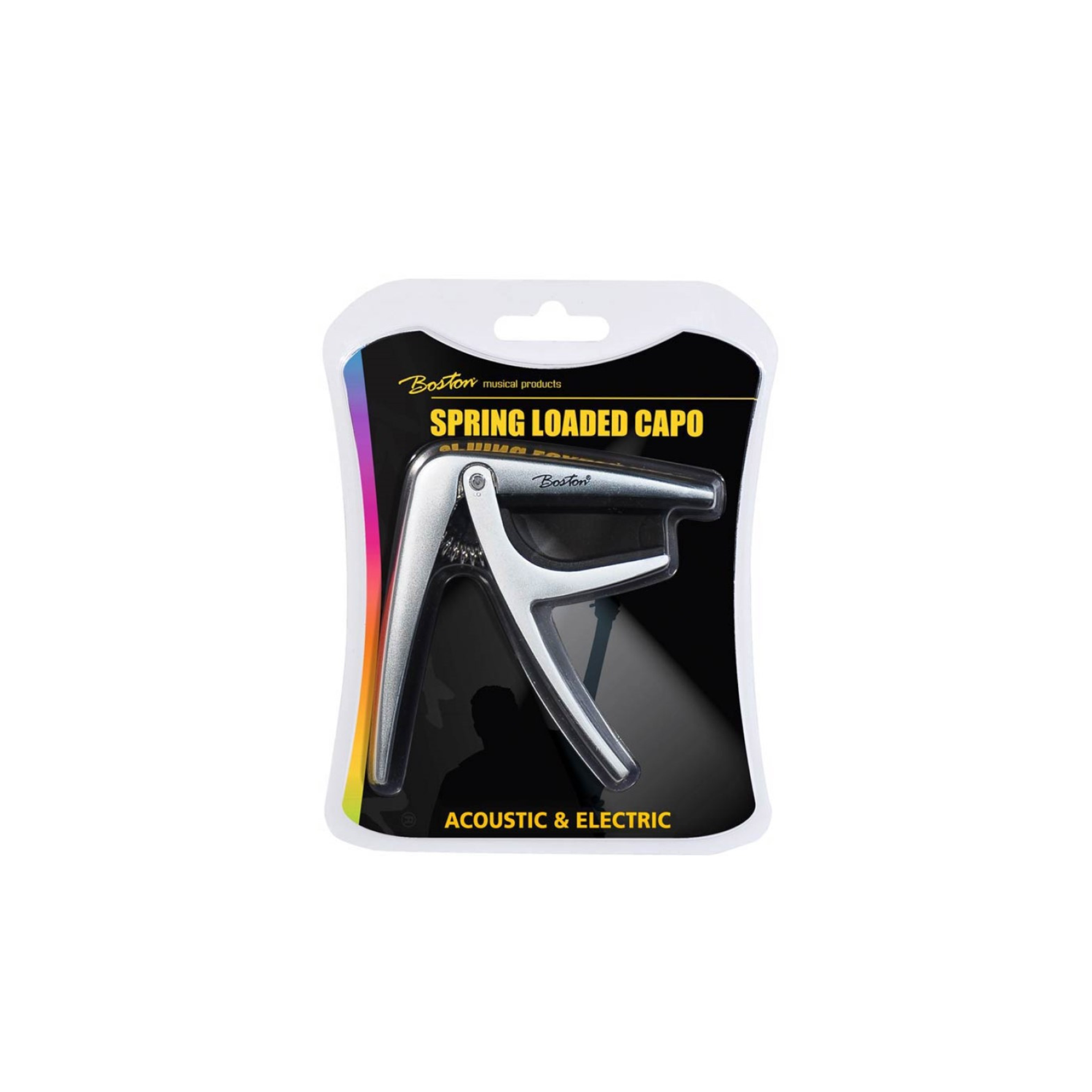 Boston Spring Loaded Capo BC-85-TI