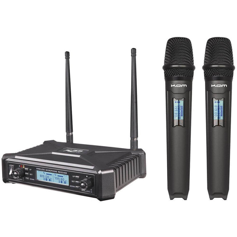 KAM Professional UHF Wireless Microphone Systems KWM1920
