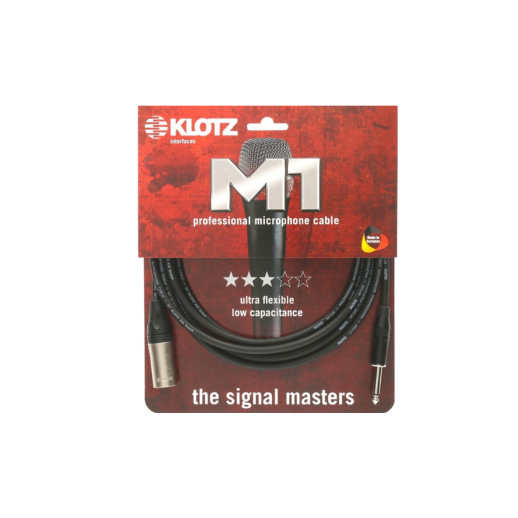 Klotz MALE XLR TO JACK MIMP1K1000