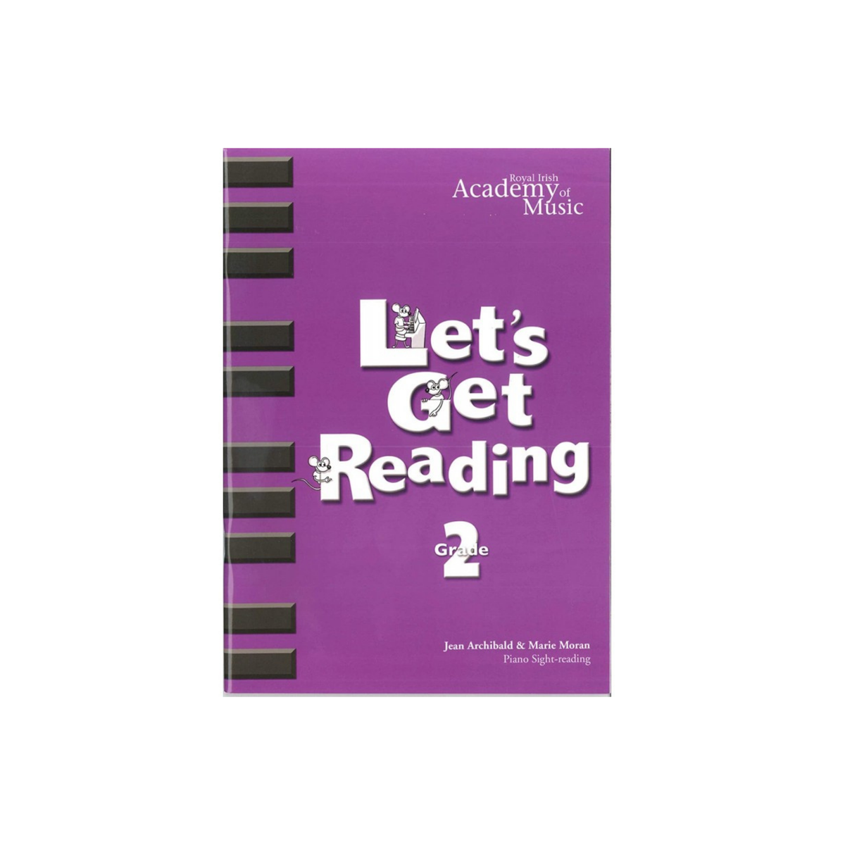 Image of a RIAM purple book Lets Get Reading grade 2 