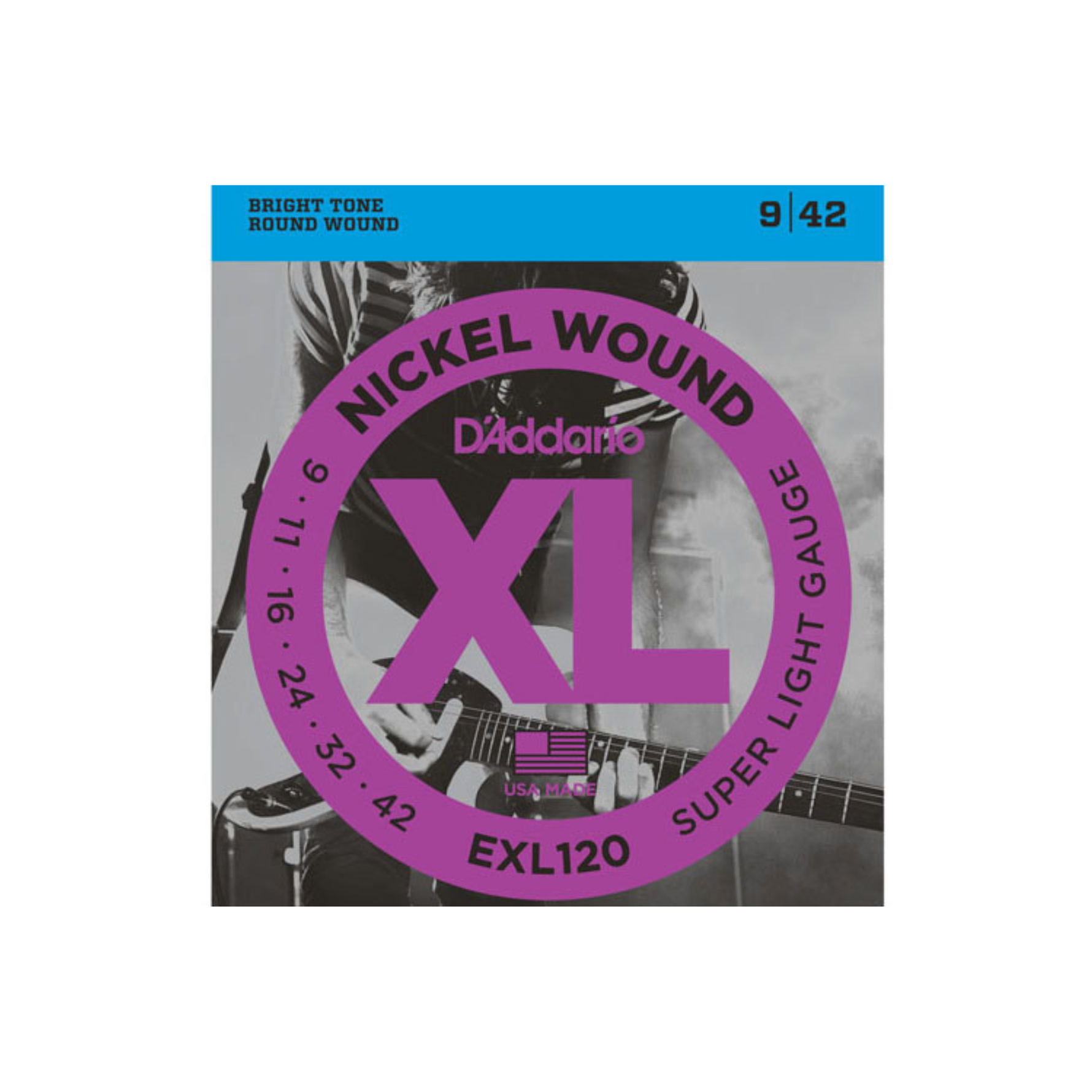Daddario Electric  EXL120 Guitar Strings