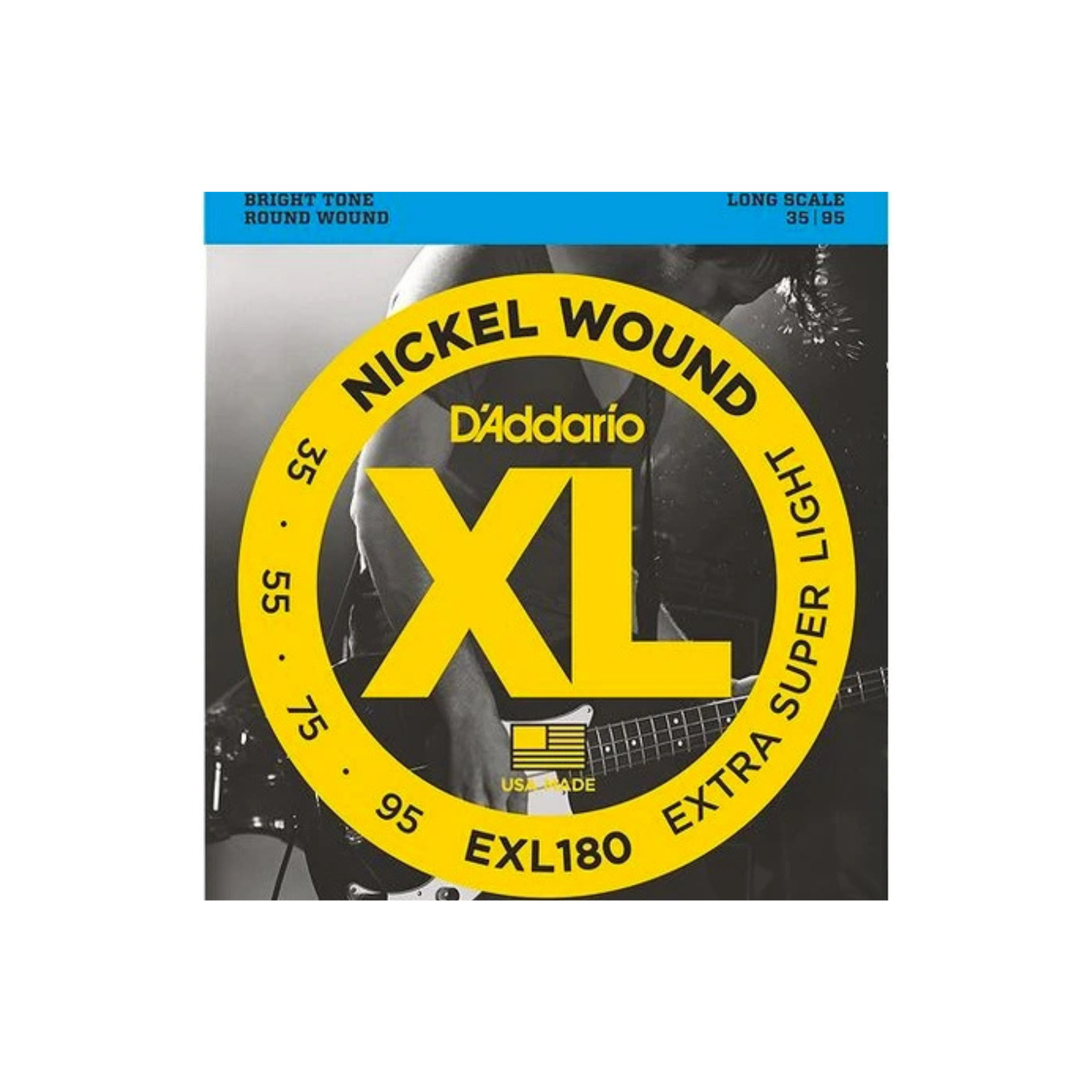 D'Addario Bass EXL180