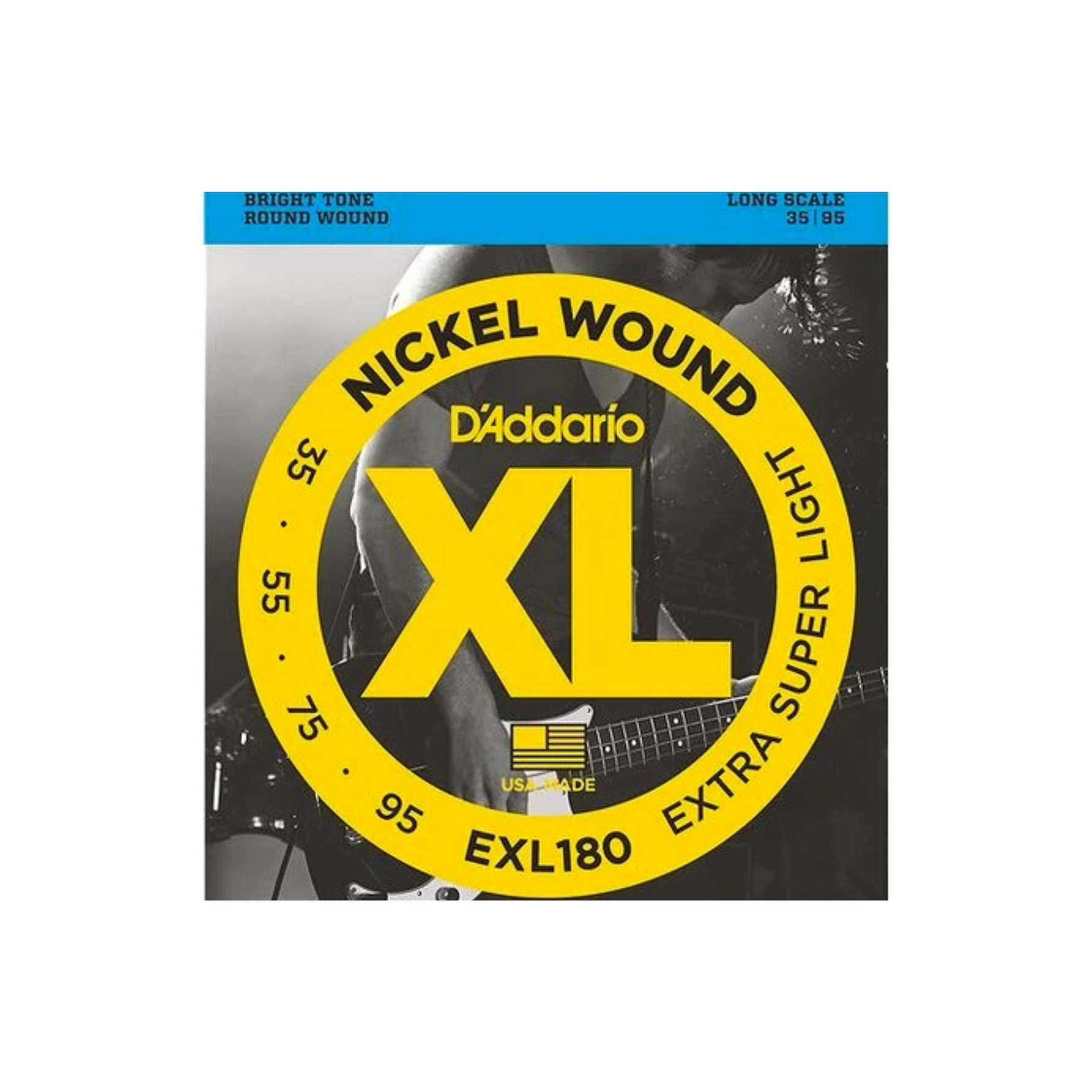 D'Addario Bass EXL180