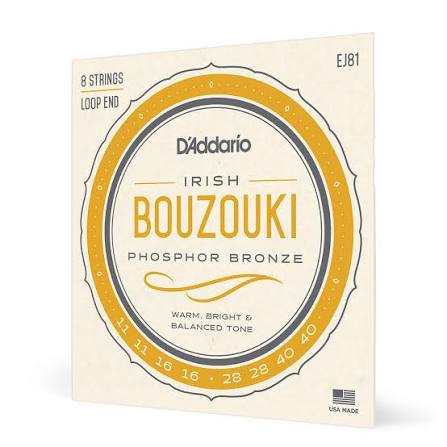 D'Addario Irish Bouzouki EJ81