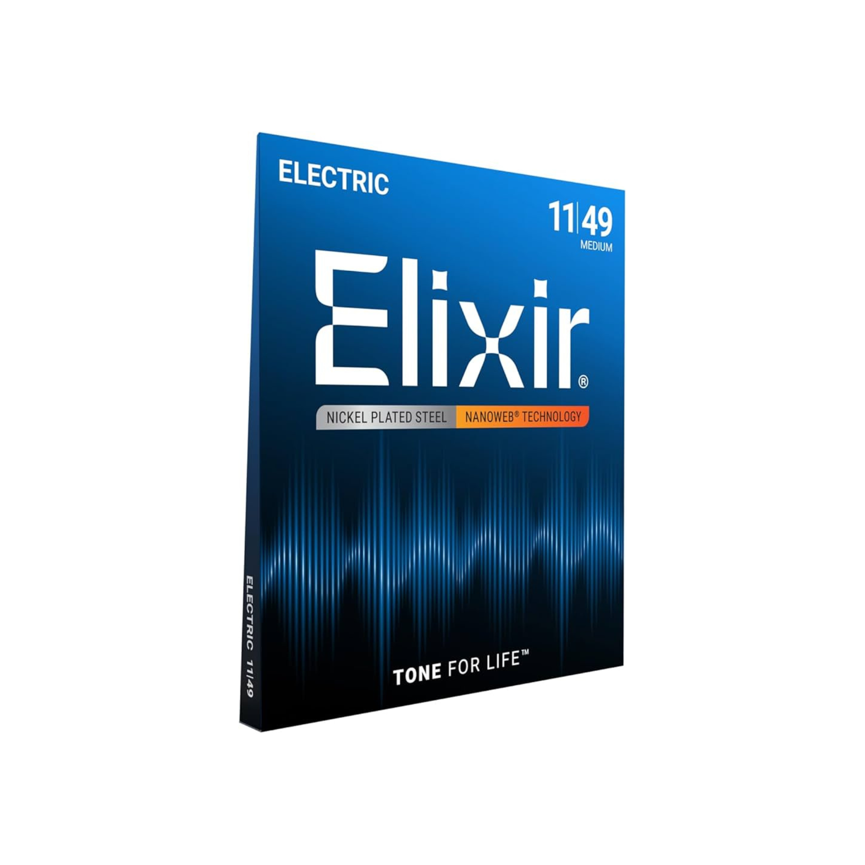 Elixir Nanoweb Electric Guitar Strings, 11-49