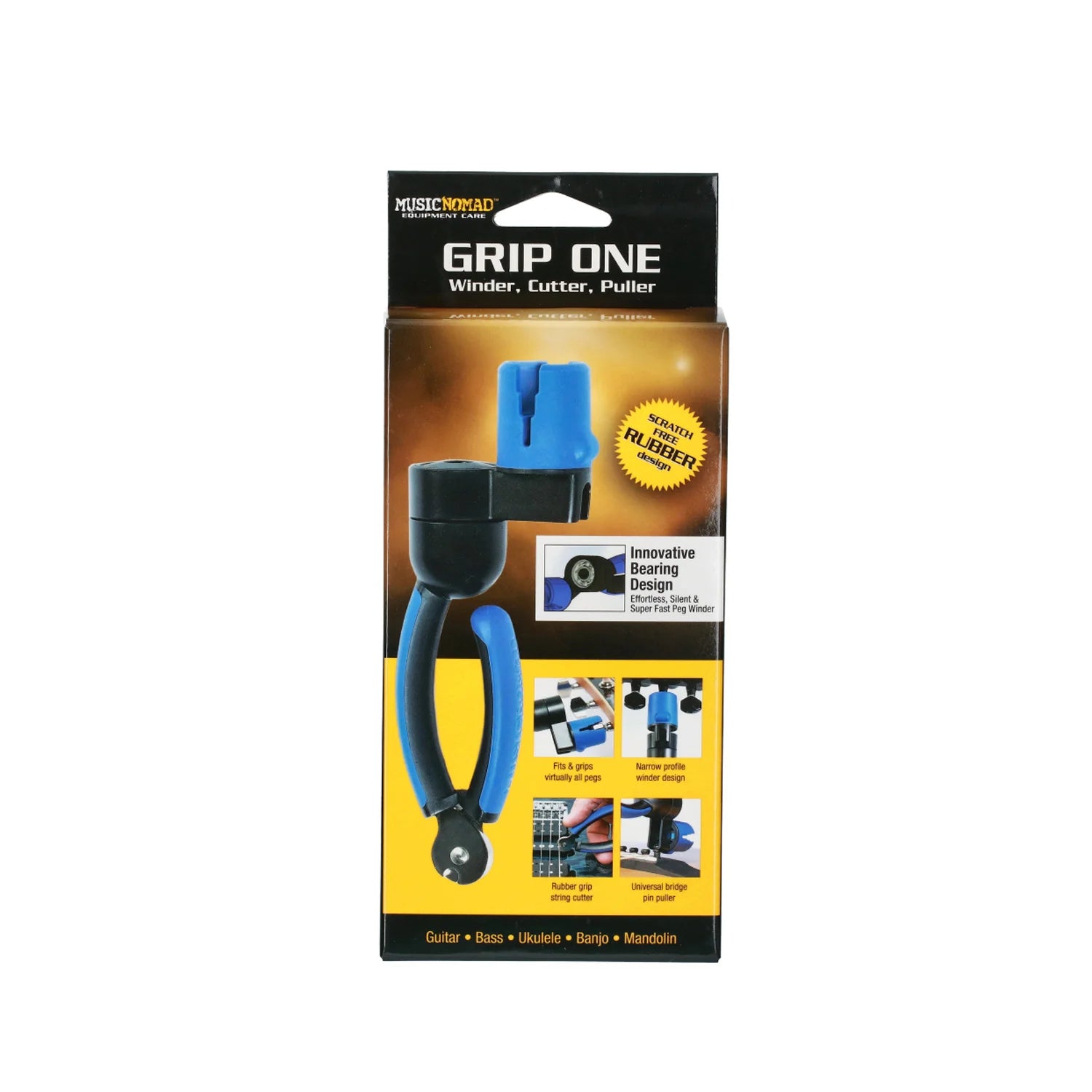 Grip One String Winder, Cutter, Puller