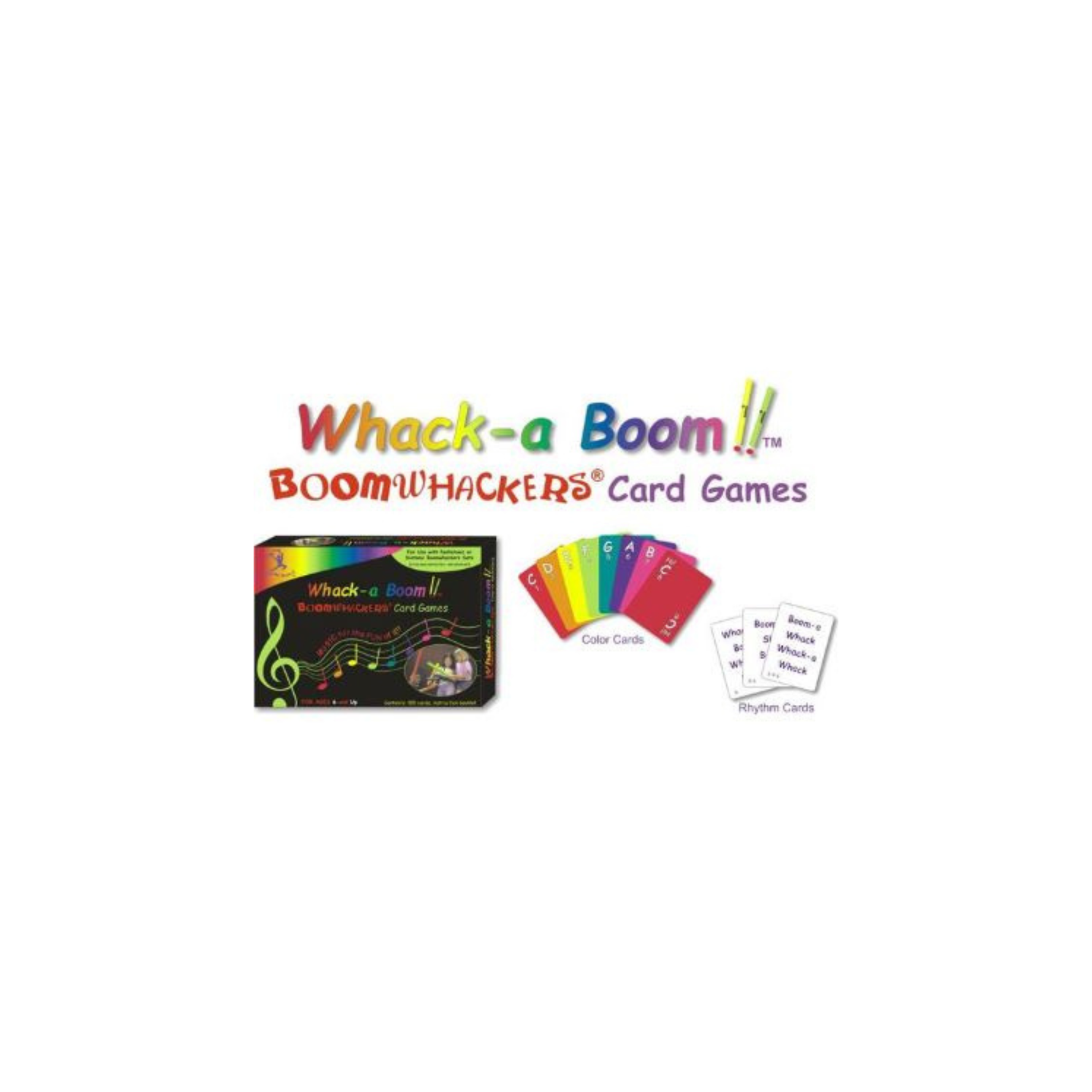 Whacky Music Whack - a Boom!!! Boom whackers Card Game